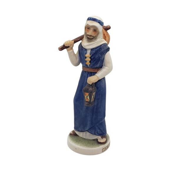 Vtg Goebel St. Joseph Figurine Germany Nativity Porcelain 8" Robson Collection - Picture 5 of 13
